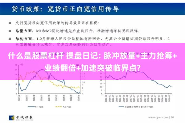 什么是股票杠杆 操盘日记: 脉冲放量+主力抢筹+业绩翻倍+加速突破临界点?