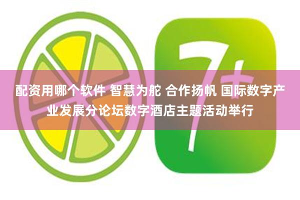 配资用哪个软件 智慧为舵 合作扬帆 国际数字产业发展分论坛数字酒店主题活动举行